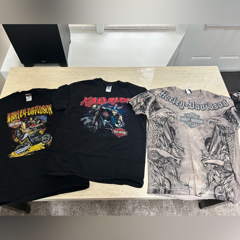 Harley Davidson men’s Large lot